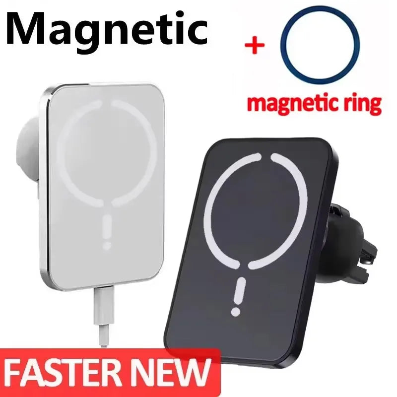 15W Magnetic Wireless Car Charger | MagSafe Air Vent Mount